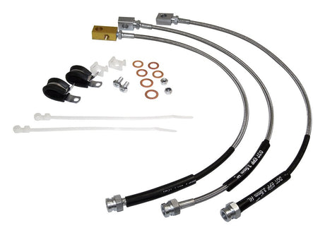 Product of Crown Automotive RT31016 RT Off-Road Rubber Brake Line 