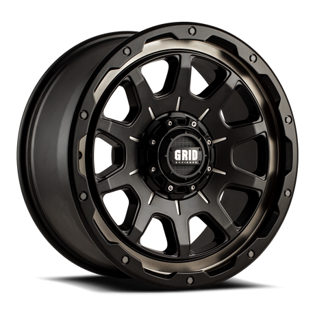 Product of Grid Wheels 17x9 Black Wheel - Not Applicable Bolt Pattern 