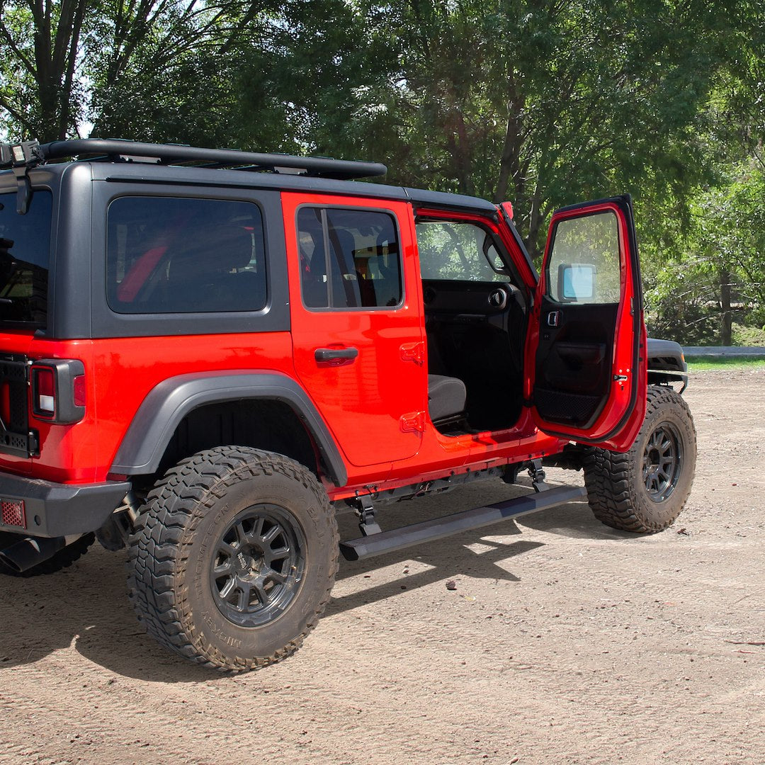 Product of Go Rhino 20450674PC E-Board E1 Running Board 