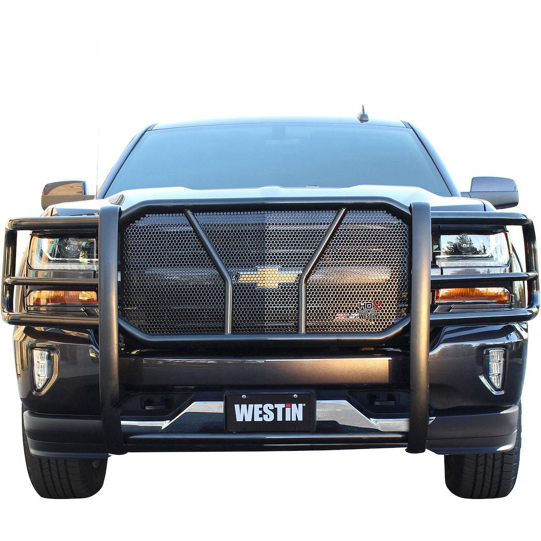 Product of Westin Automotive 57-3875 Grille Guard 1-Piece Black Powder Coated 
