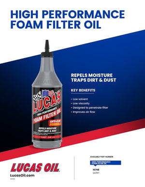 Product of Lucas Oil 10798 Air Filter Oil