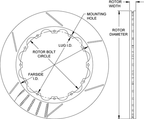 Wilwood Brakes 160-12884 Brake Rotor||160-12884_1.Jpg||86||w6416012884||1151715