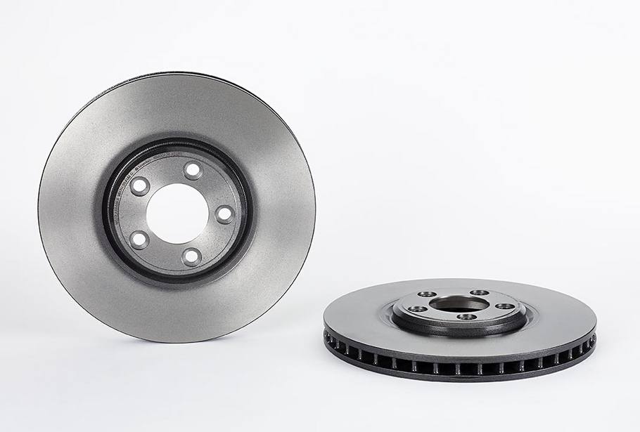 Product of Brembo 09A52811C02 Vented 1 Piece Brake Rotor 
