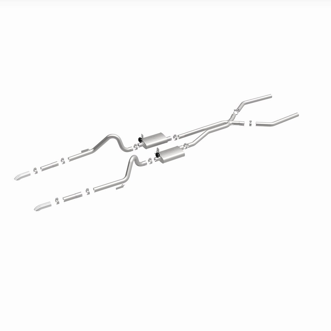Product of Magnaflow Performance 15815 Exhaust System Kit Cat-Back System Dual Exhaust System Kit 