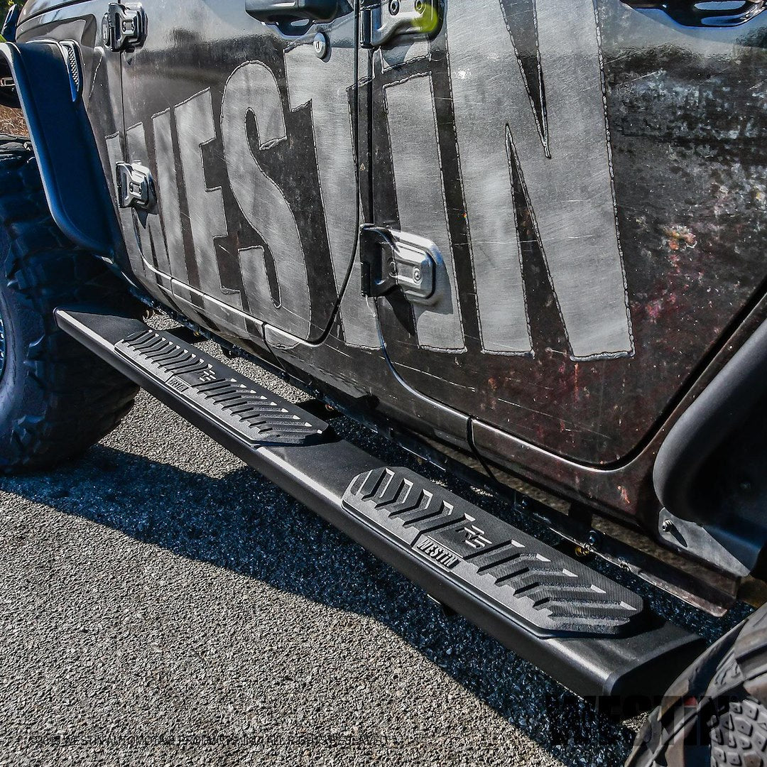 Product of Westin Automotive 28-51315 R5 Series Nerf Bar With Surface Steps 