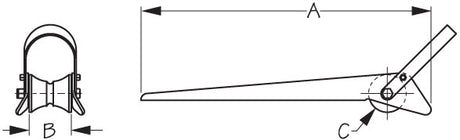 Sea Dog 328079-1 Anchor Bow Roller||328079-1_1.Jpg||86||sdg3280791||913410