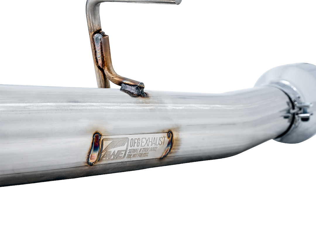 Product of AWE Tuning 3015-32004 0FG Cat-Back System Single Exhaust System Kit 