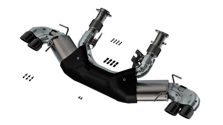 Product of Borla 140841BC ATAK ® Series Cat Back System Dual Exhaust System Kit 