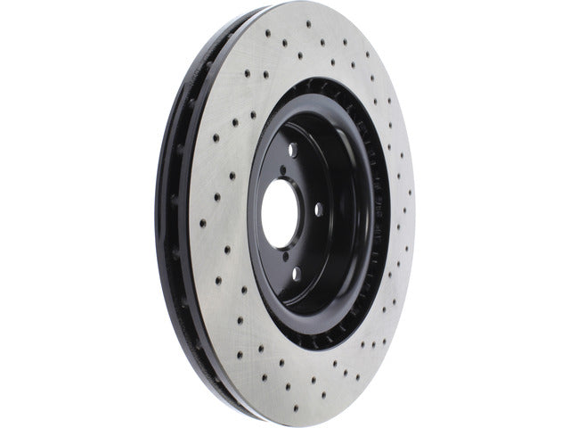 Product of Stop Tech/ Power Slot 128.47040 Vented Cross Drilled 1 Piece Brake Rotor 