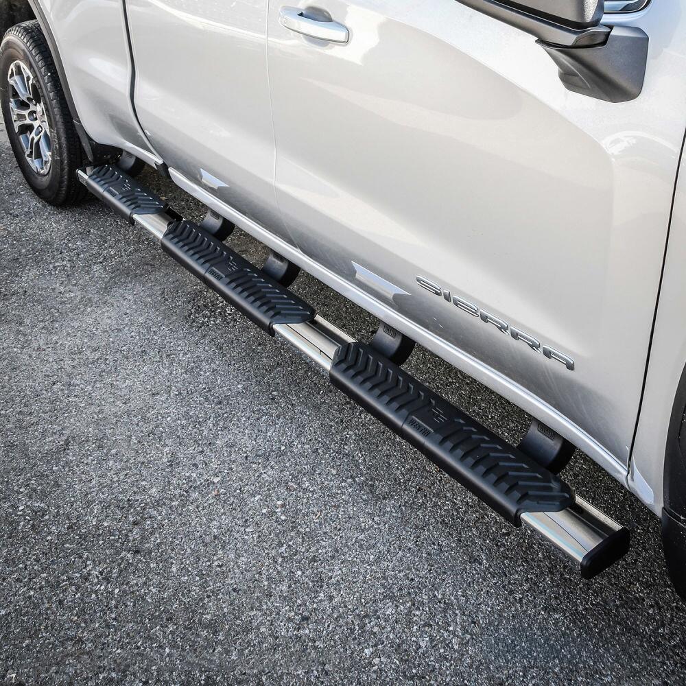 Product of Westin Automotive 28-534680 Polished Oval Nerf Bar - Truck Wheel To Wheel 