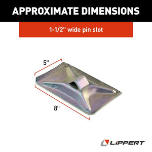 Lippert Components 700052 Trailer Landing Gear Foot||700052_1.Jpg||86||m6v700052||1478655