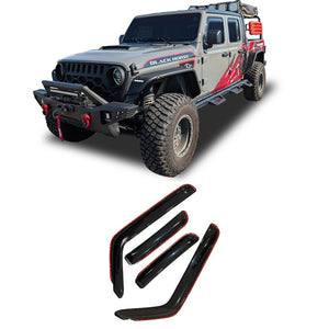 Product of Black Horse Offroad 1494811IN Inside Channel Rainguard 
