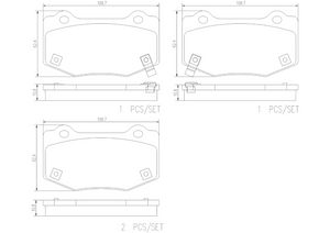 Brembo P10090 Brake Pad||p10090.Png||85||brmp10090||2098118