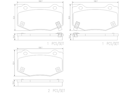Brembo P10090 Brake Pad||p10090.Png||85||brmp10090||2098118