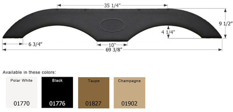 Product of Icon 01770 Fender Skirt