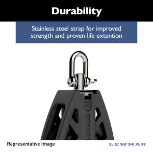 Lewmar 29927201bk Sailboat Block||||87||lew29927201bk||2024739