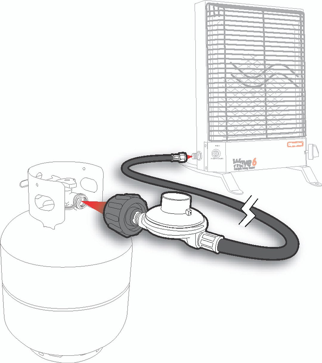 Product of Camco 57703 Propane Regulator