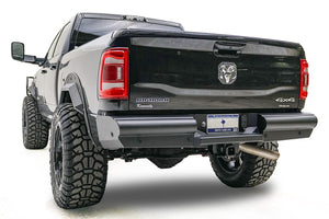 Product of Fab Fours DR19-U4450-1 Black Steel Elite Steel Matte Powder Coated Bumper 
