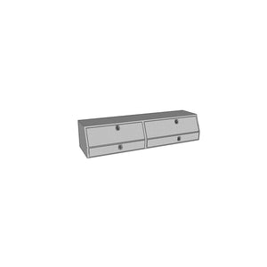 Product of Westin Automotive 80-TBS200-88D-BD Brute Standard Profile Toolbox 