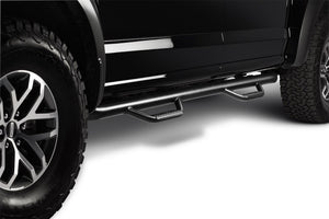 Product of N-Fab F1785CC-TX Cab Length Nerf Bar With Drop Down Steps 