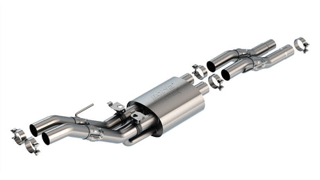 Product of Borla 60728 ATAK ® Series Cat Back System Dual Exhaust System Kit 