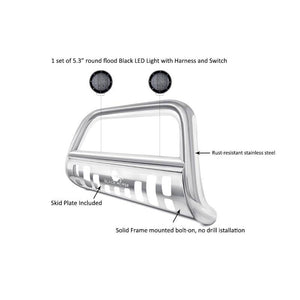 Black Horse Offroad Bbty920-Sp-Plfb Bull Bar||bbty920-Sp-Plfb_9.Jpeg||93||blkbty920sppb||1648458