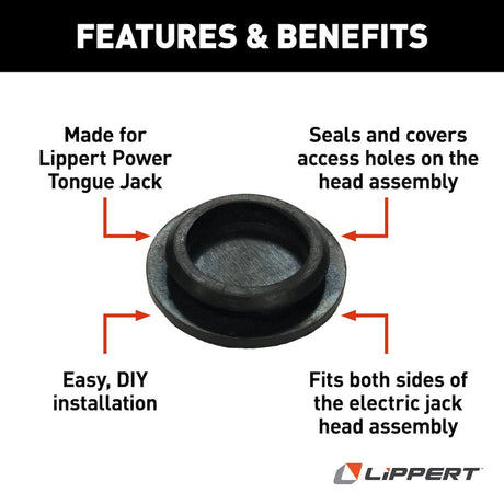 Product of Lippert Components 225875 Trailer Tongue Jack Plug