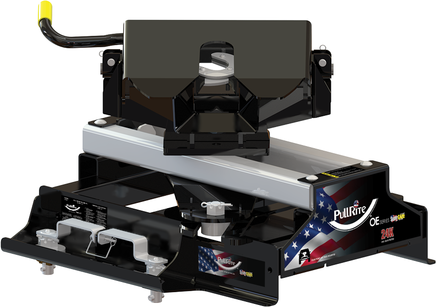 Product of PullRite 4500 Sliding 20000 Pound 4-Way Fifth Wheel Trailer Hitch 