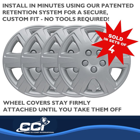 Product of Coast To Coast IWC42215S Silver Set Of 4 