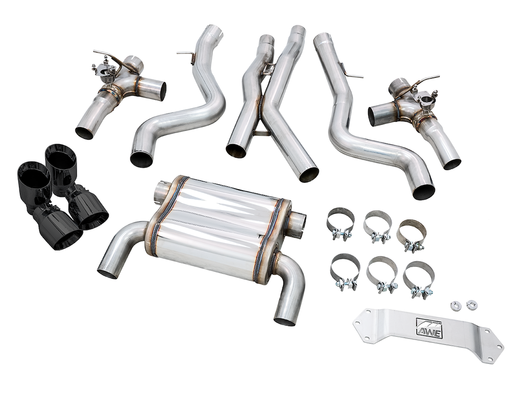 Product of AWE Tuning 3025-43074 SwitchPath ™ Cat-Back System Dual Exhaust System Kit 