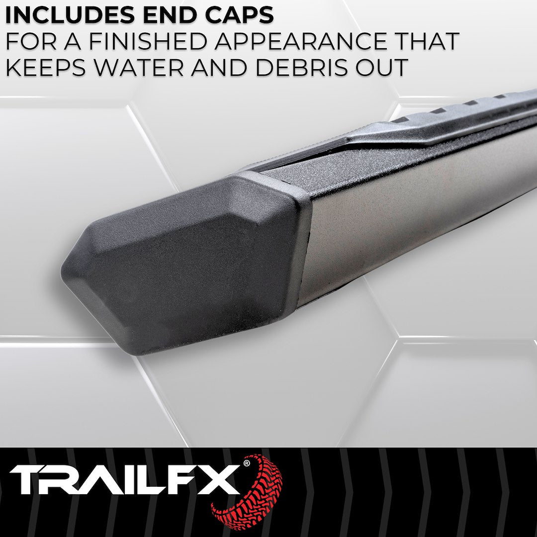 Product of TrailFX AL4021B TrailFX A4 Series Nerf Bar With Surface Steps 