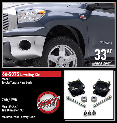 Product of ReadyLIFT 66-5075 Leveling Kit Suspension 2.4 Inch Lift Strut Assembly Extension 