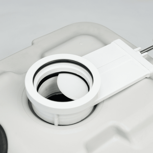 Product of Dometic Outdoor Division 9108554389 Portable Manual Toilet , 15-1/2 Inch 