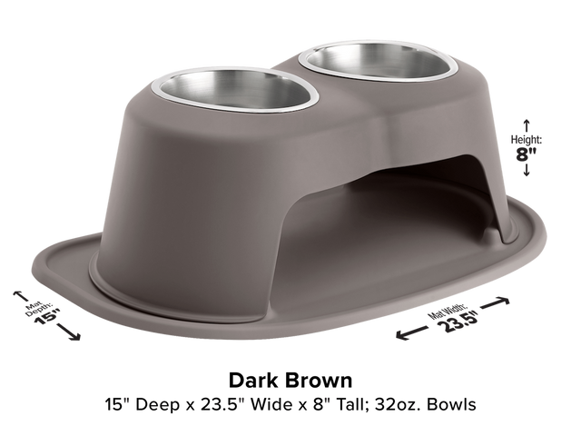 Weathertech (Usa) Dhc3208dbdb Pet Dish||petcomfort_Dh_Cm_3208_Darkbrown.Png||85||w24hc3208dbdb||1505793