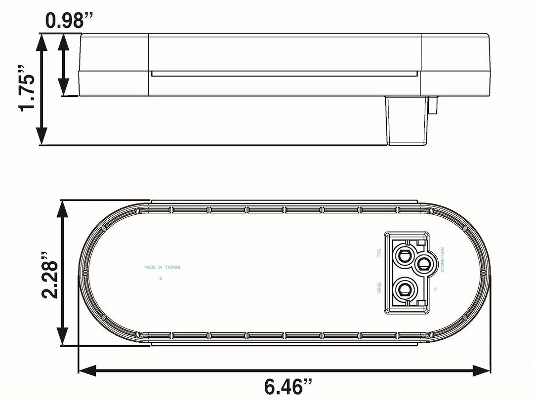Product of Optronics Tll12rk Trailer Light Kit