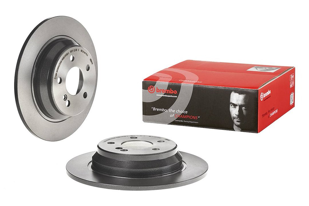 Product of Brembo 08B84411C02 Solid 1 Piece Brake Rotor 
