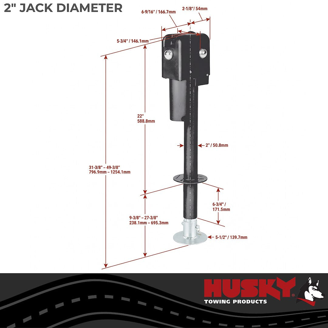 Husky Towing 81200 Trailer Tongue Jack||hus_81200_Electric Tongue Jack_B2c_3.Jpg||87||hus81200||2493535