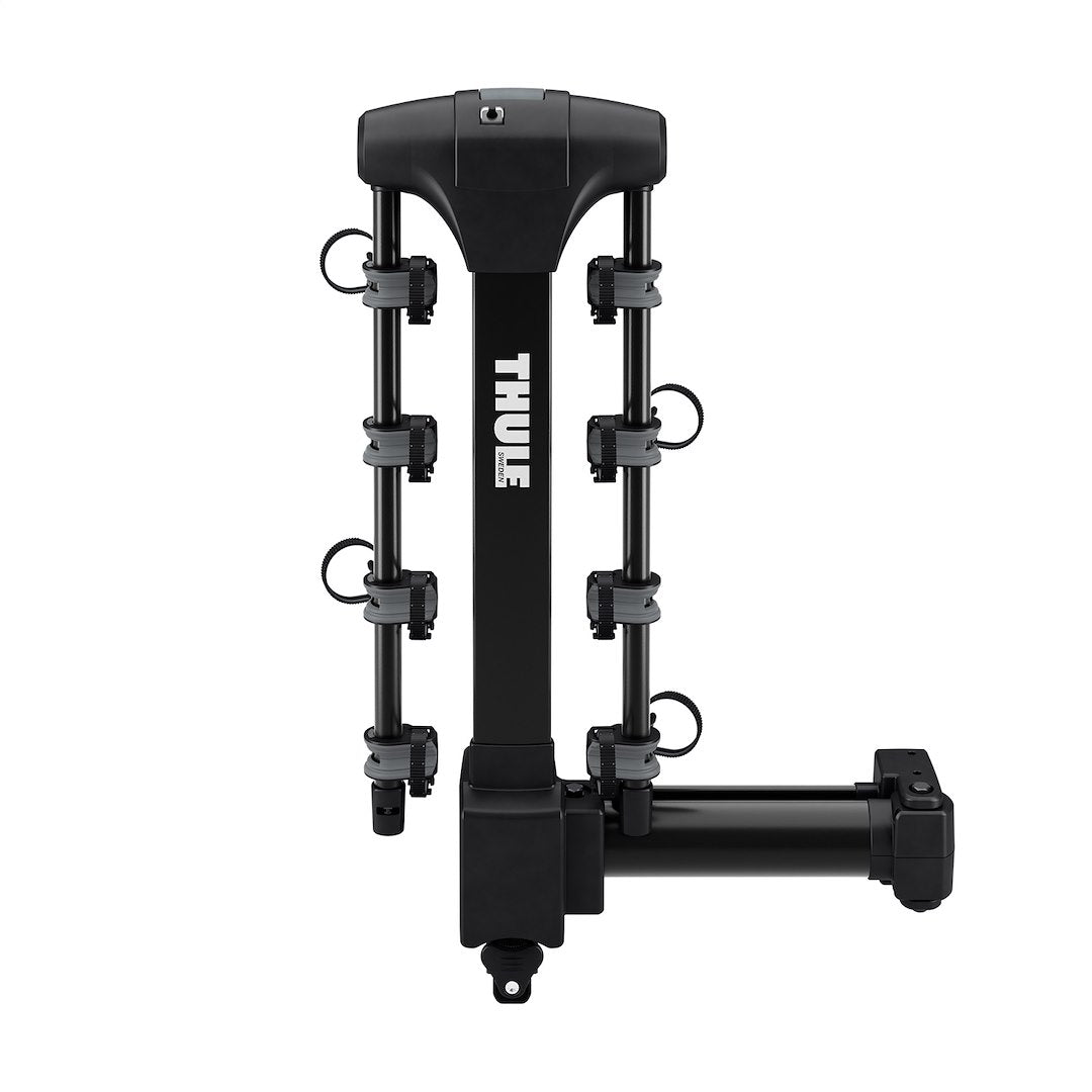 Product of Thule 9027XT 4 Bikes Bike Frame Rests On Arms With Cradles And Straps Bike Rack - Receiver Hitch Mount Yes 
