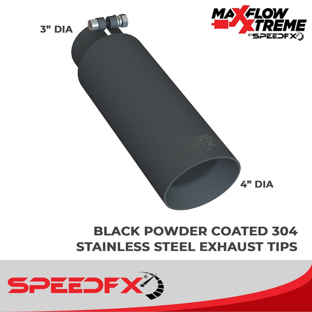 Product of SpeedFX 50101 MaxFlow Xtreme Cat Back System Single Exhaust System Kit 