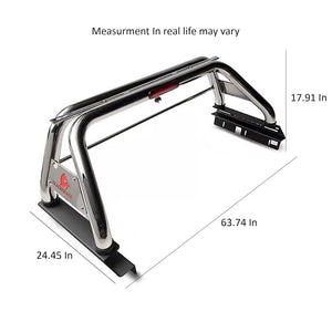 Black Horse Offroad Rb006ss-Pl69b Truck Bed Bar||rb006ss-Pl69b_6.Jpg||90||blk006sspl69b||1153790