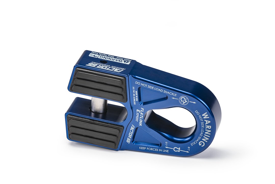 Factor 55 00080-02 Winch Cable Shackle Mount||00080-02_Flatlinke_Blue.Jpg||85||fac0008002||1713342