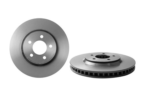Product of Brembo 09A40811C02 Vented 1 Piece Brake Rotor 