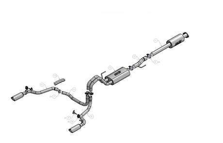 Borla 140616 Exhaust System Kit||140616_1.Jpg||86||b25140616||2111437