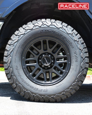 Product of Raceline 17x8.5 Black Wheel - 5x5.00 Bolt Pattern 