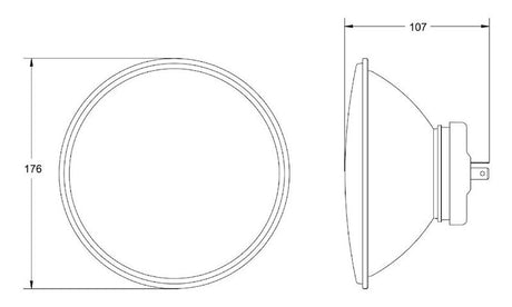 Product of Hella 002395071 Headlight Assembly