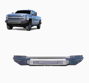 Product of Black Horse Offroad AFB-SI35-BU Armour II Steel Matte Powder Coated Bumper 