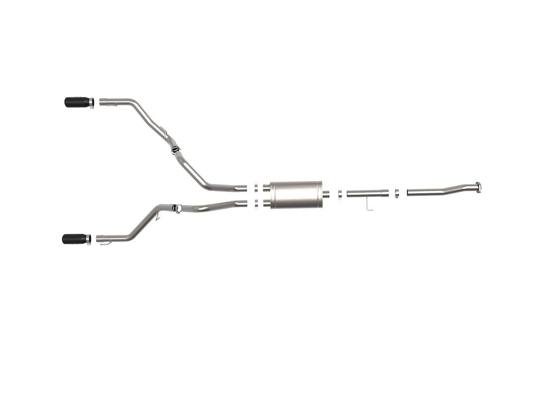 Product of Advanced FLOW Engineering 49-33130-B Vulcan Cat-Back System Single Exhaust System Kit 