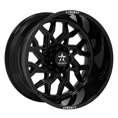 Product of RBP (Rolling Big Power) 20x10 Black Wheel - 8x6.50 Bolt Pattern 
