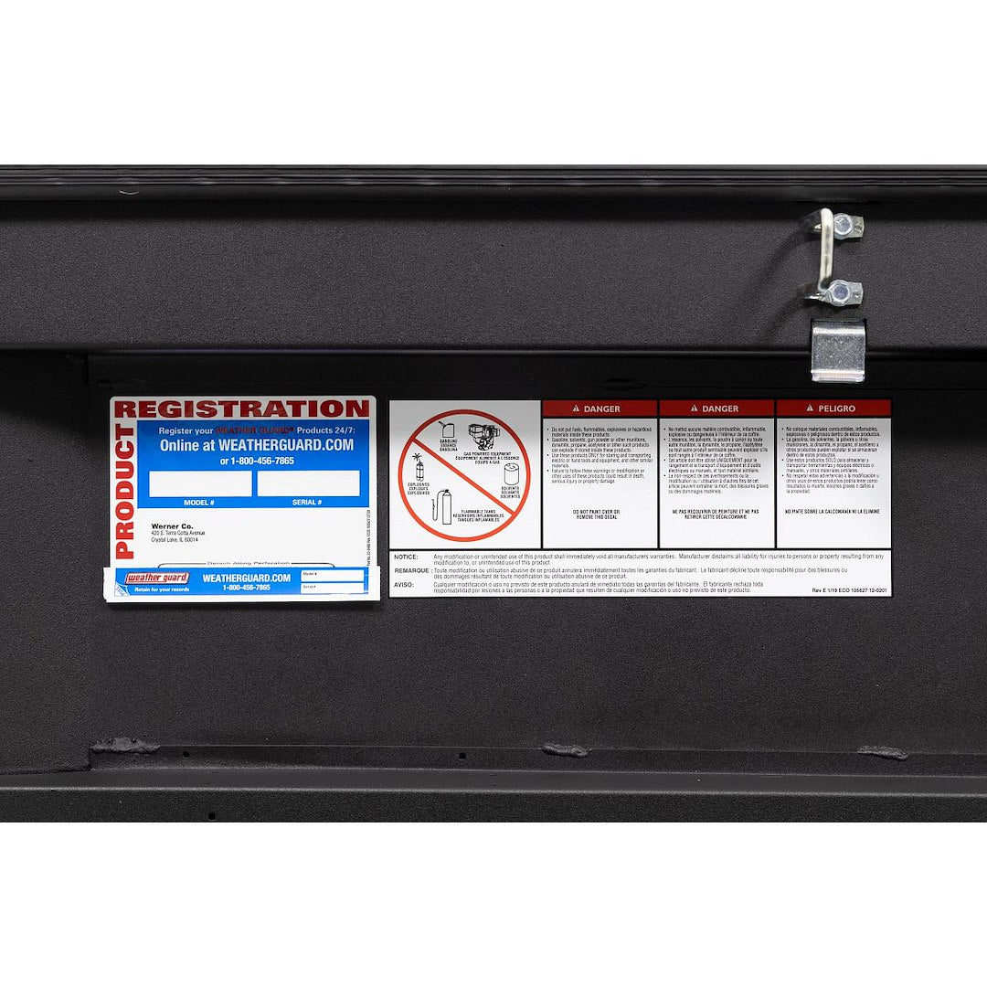 Product of Weather Guard (Werner) 154-52-04  Toolbox 