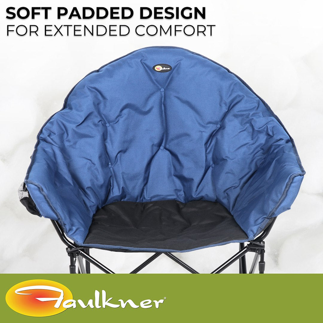Faulkner 49575h Camping Chair||flk_49575h_Big Dog Bucket Chair_Blue Black_B2c_4.Jpg||88||flk49575h||1594950